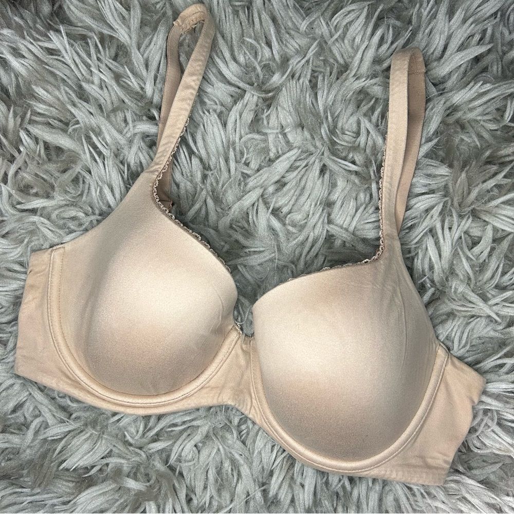 Victoria’s Secret Body By Victoria Lined Demi neutral nude bra size 32DD